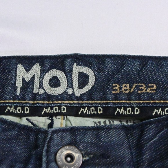 MOD Miracle of Denim 38 x 32 Joshua Bootcut Dark Rinse Denim Jeans - Picture 3 of 7